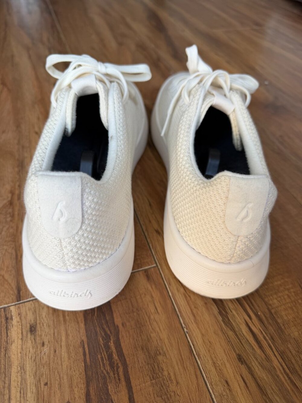 🤍 Allbirds Men's Cruiser Natural White Sneakers Size 10.5 - Picture 6 of 8